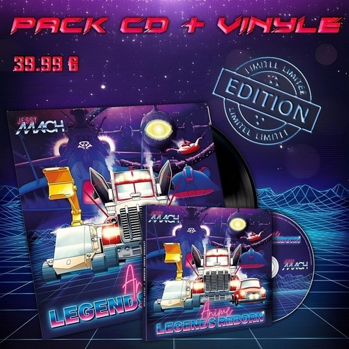 Pack anime legends - lp,