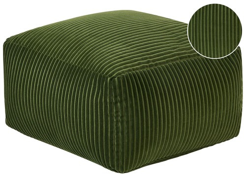 Pouf ottoman rectangulaire - pouf,