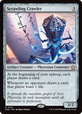 Magic mtg scrawling - magic, crawler