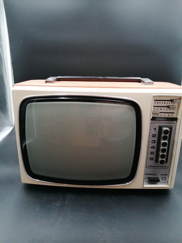 Télévision caravane vintage - caravane,