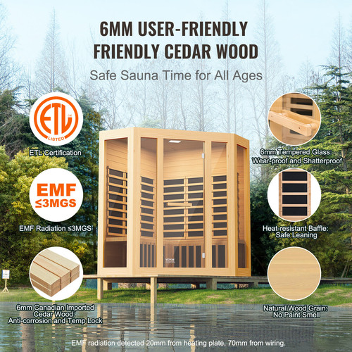 Sauna infrarouge lointain - sauna, en