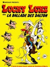 NO PANINI : VIGNETTES POUR ALBUM LUCKY LUKE LA BALADE DES DALTON  1978  - TBE