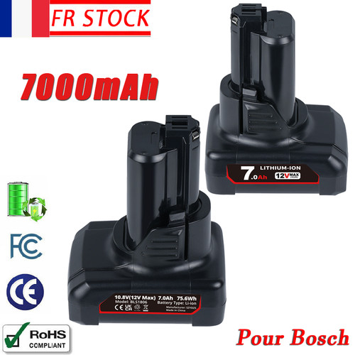 Lot batterie 7ah - 2, pour