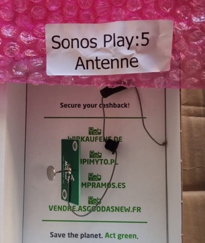 Antenne sonos play carte - antenne, 5,