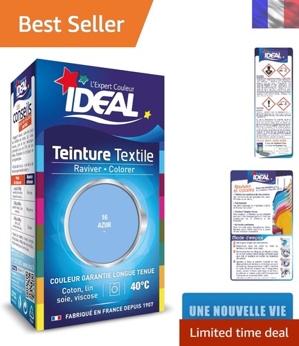 Teinture textile azur 40ml - azur,