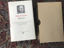 LA PLÉIADE        MALEBRANCHE