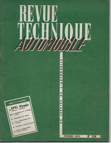 Revue technique automobile - revue,
