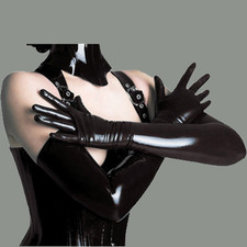 Longs Cuir Emaille Gants Fête