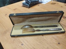 ancien coffret service à