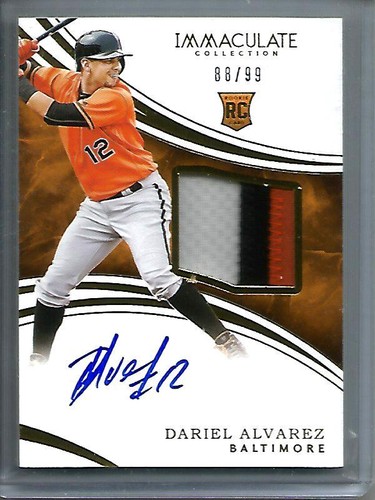 Dariel alvarez 2016 immaculate - dariel,