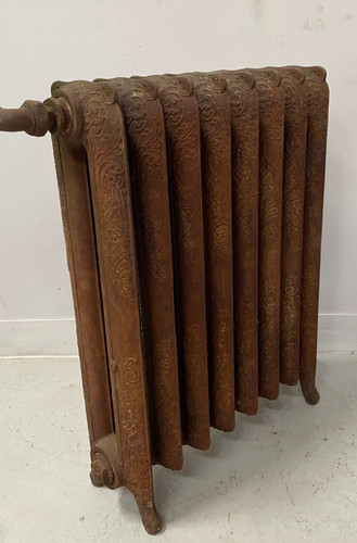Radiateurs ancien fleuri en - fleuri,