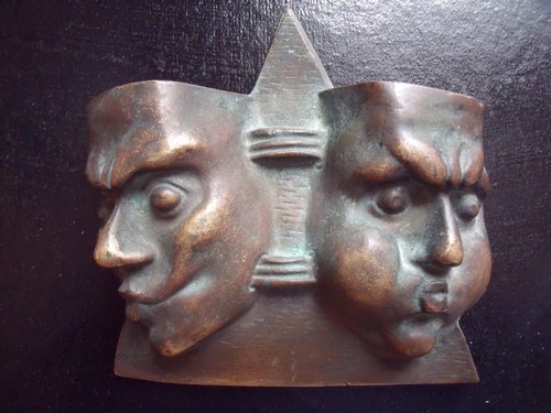 Mascotte spiros bronze bazin - spiros,