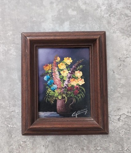 Tableau peinture bouquet - peinture,