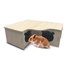 Maison Hamster, Maison en Bois