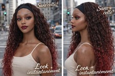Perruque Curly 24″ Brune