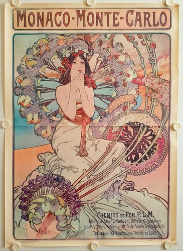 Affiche monaco monte - -, carlo