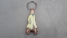 HERGE TINTIN VILAC PORTE CLES EN BOIS LES BIJOUX DE LA CASTAFIORE TBE