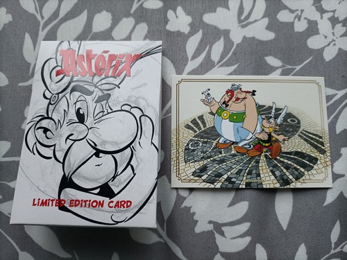 Carte astérix panini très - astérix,