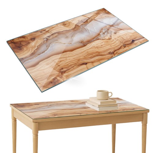 Plateau table verre pour - table,