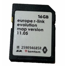 CARTE SD GPS TOMTOM EUROPE SCENIC 3 LAGUNA 3 CLIO 3, 259E94685R