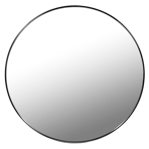 Miroir cadre noir - 40, cm,