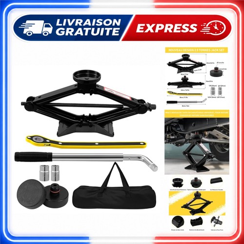Cric voiture portable - cric, 3t