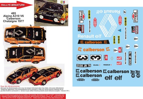 Decals ref 0485 - ref,