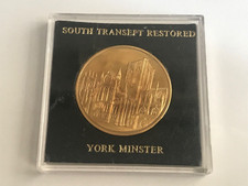 Simply-Coins~ CATHÉDRALE DU YORK MINSTER TRANSIT SUD RESTAURÉ BRONZE REPAS