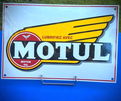 Plaque email véritable motul - plaque,