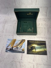 Rolex Vintage 80s Submariner GMT Sea-Dweller Box 5513 16800 16803 + 2 Booklets