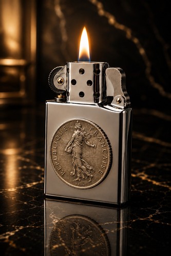 Briquet essence type zippo - briquet,