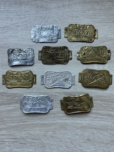 R1845 lot plaques fiscales - lot,