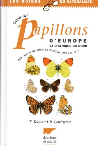 Guide des papillons europe - guide,