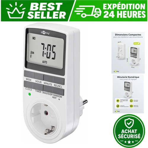 Goobay 64900 minuterie prise - goobay,