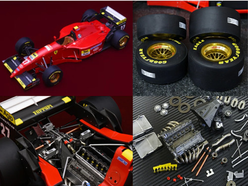 Mfh k852 ferrari 412t2 - ferrari, 1/12