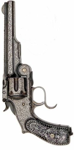 Plaque métal arme feu - ,