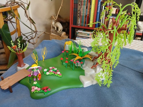 Fantasy playmobil jardin des - jardin,