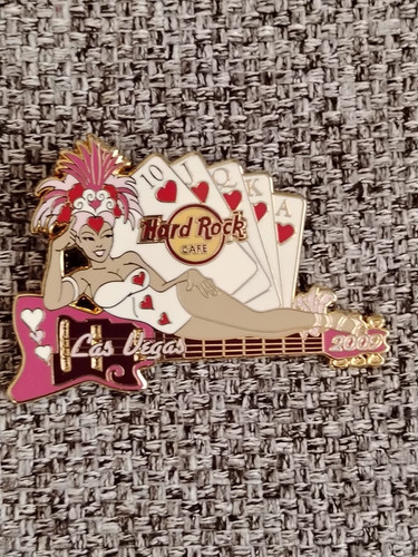 Pin girl hard rock - pin,