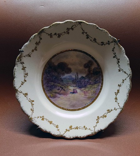 Ancienne assiette bertrand - assiette,
