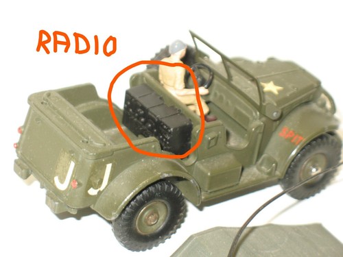Dinky toys poste radio - dinky,