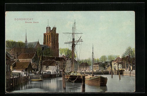 Dordrecht navires dans le - dordrecht,,