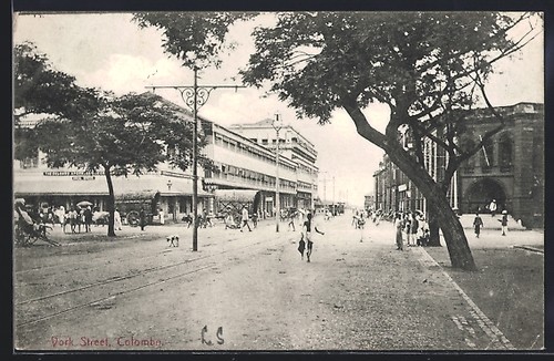 Colombo york street carte - colombo,, street,