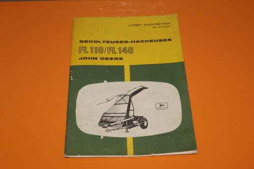 John deere livret - (222a),