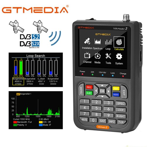 Gtmedia sat finder - gtmedia, v8