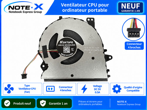 Ventilateur cpu fan pour asus - fan,
