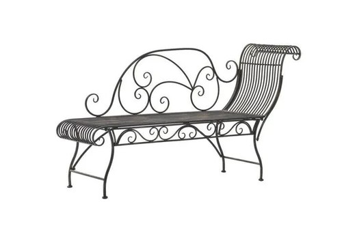Chaise longue jardin fer - de,