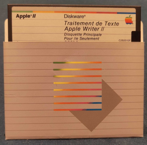 Lot disquettes apple writer - lot, 2