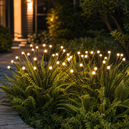 Lampe solaire jardin - lampe, 6