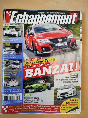 échappement 575 2015 - Échappement, 07/2015