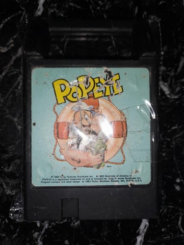 Popeye philips videopac - philips, parker